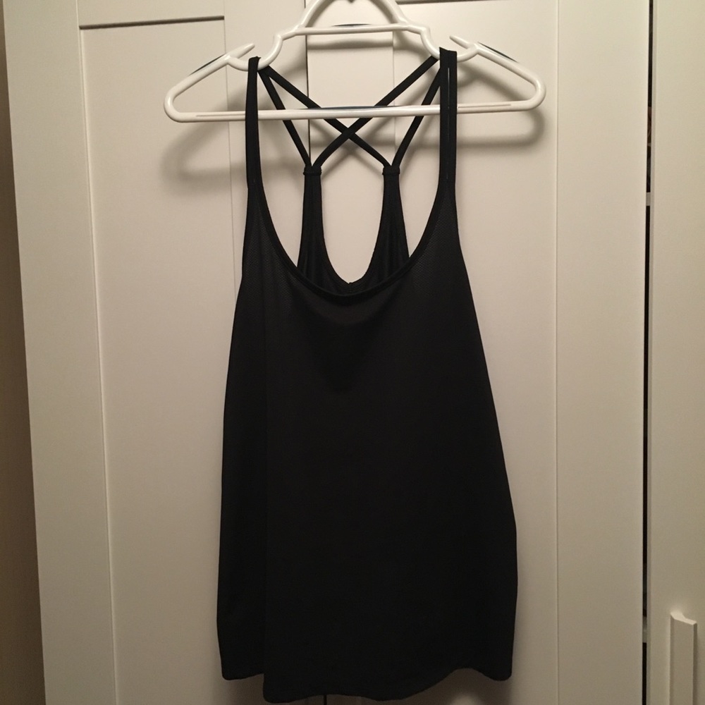 Strappy workout tank
